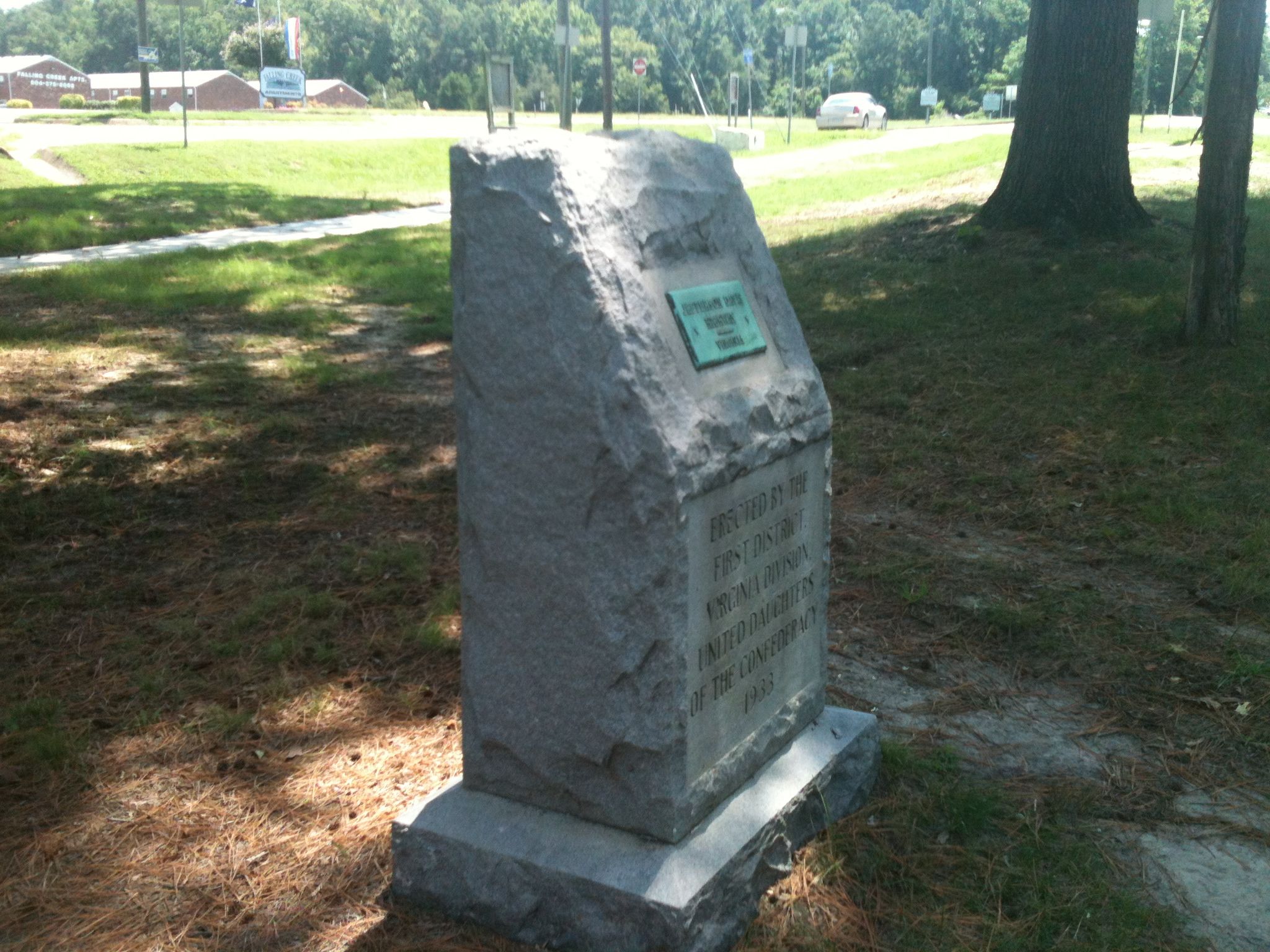 Falling Creek UDC Jefferson Davis Highway Marker